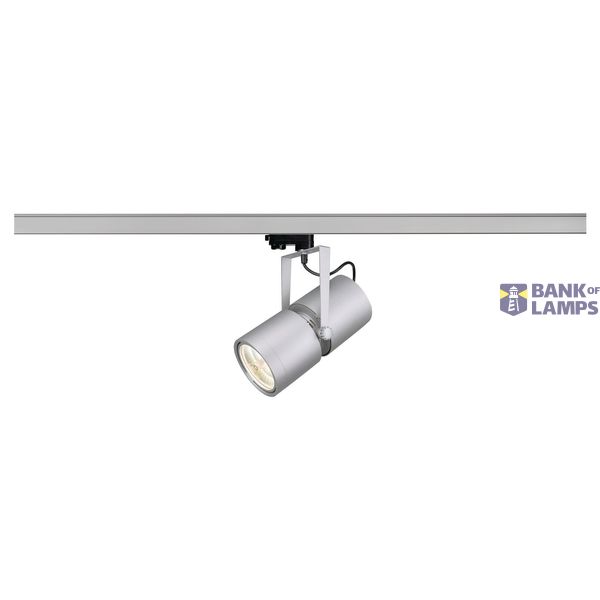 EURO SPOT G12, 60°, silver-grey , 70W, incl. 3-circuit adapter image 1