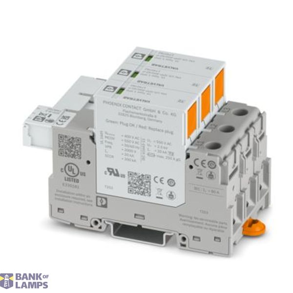 VAL-US-SPP-400/40/3+0-R - Surge protection device image 1