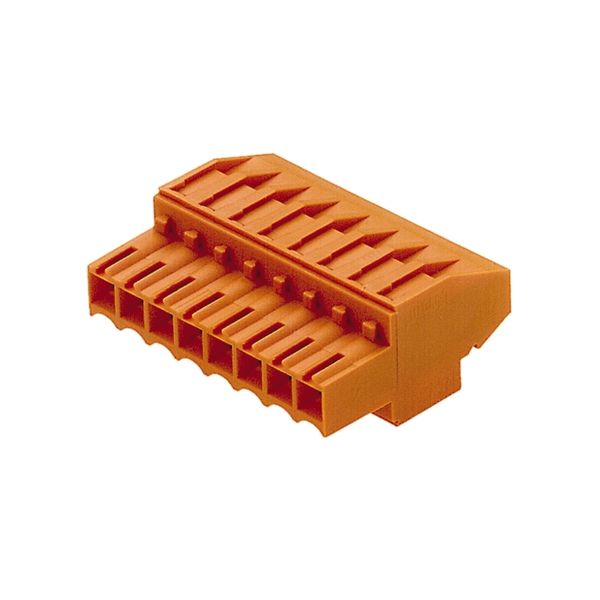 PCB plug-in connector, female plug, 3.50 mm, Number of poles: 8, 270°, Clamping yoke connection, Clamping range, max. : 1.5 mm², Box image 1