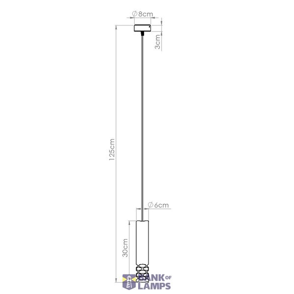 Pendant lamp LIRO 1 white image 6