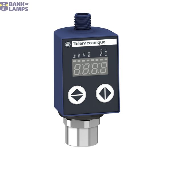 PRESSURE TRANSMITTER -1....9 BAR 4-20MA G1/4A MALE FPM SEAL M12 CON OU image 15