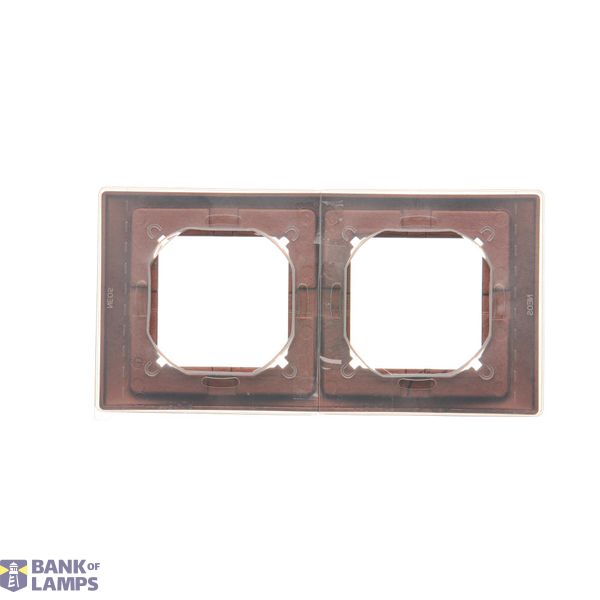 Single TV socket final, module, matt aluminum image 1
