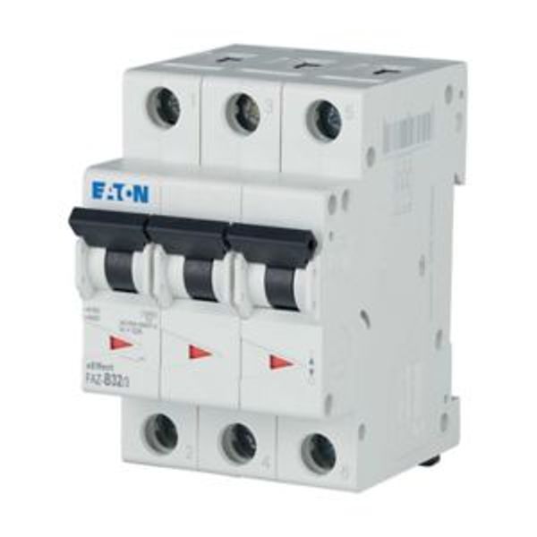 Miniature circuit breaker (MCB), 32 A, 3p, characteristic: B image 13