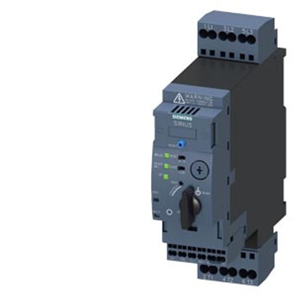 SIRIUS compact starter direct-on-line starter for IO-Link 690 V 24 V DC 1...4 A IP20 image 1