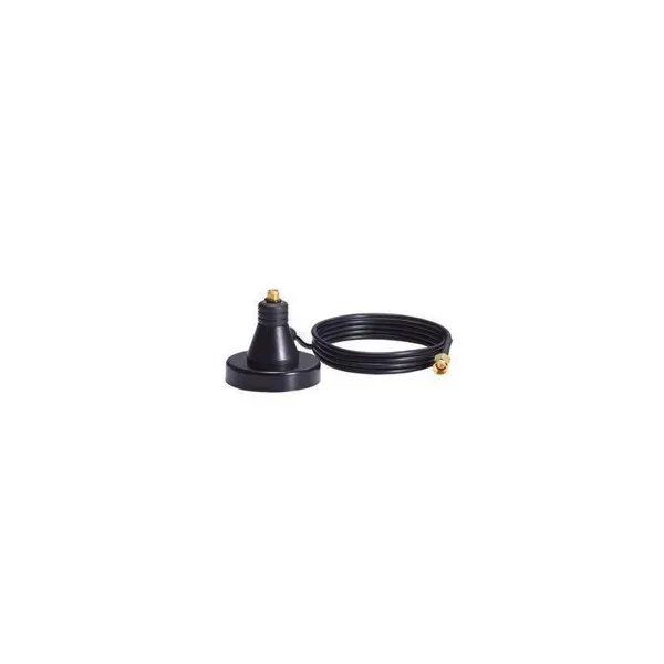 MOXA – A-CRF-SMSF-R3-100 – Wireless antenna cable with SMA (male) to SMA (female) connectors, magnetic base image 1