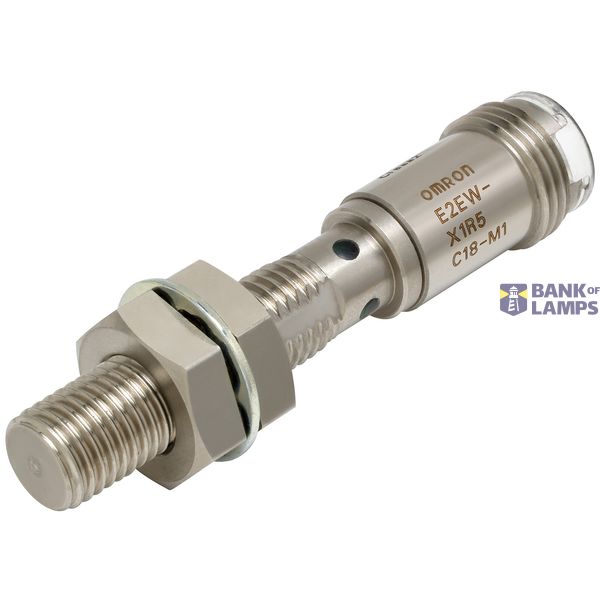 Proximity sensor, inductive, full metal stainless steel 303 M8, shield image 1