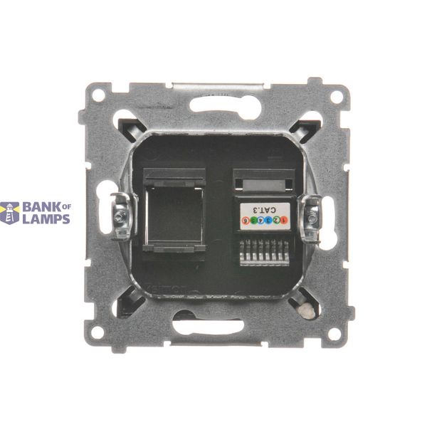 Surface-mounted box - an element extending a single box folded to multiple frames, Bronze matt, metalic image 1