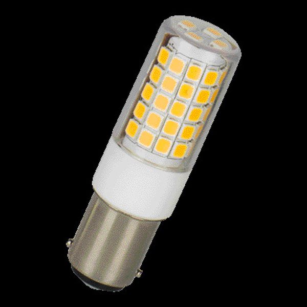 LED Ba15d T18X59 240V 5W 2700K Dimm image 2