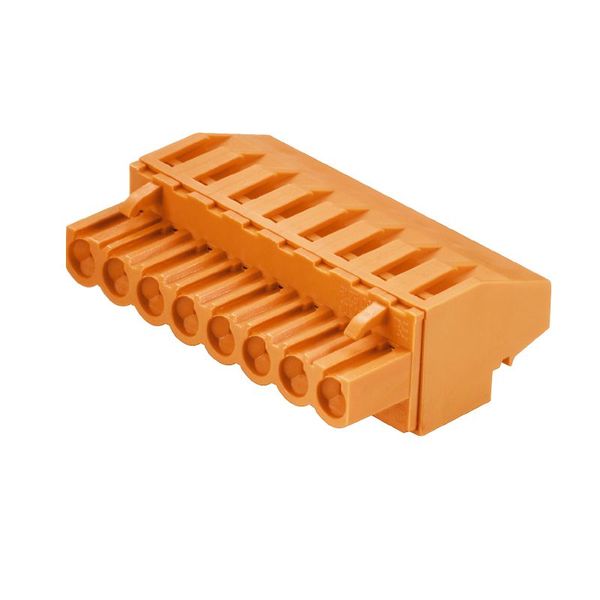 PCB plug-in connector, female plug, 5.08 mm, Number of poles: 4, 270°, Clamping yoke connection, Clamping range, max. : 4 mm², Box image 1