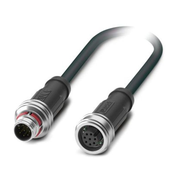 SAC-8P-P12MS/ 3,0-PUR/P12FS SH - Sensor/actuator cable image 1