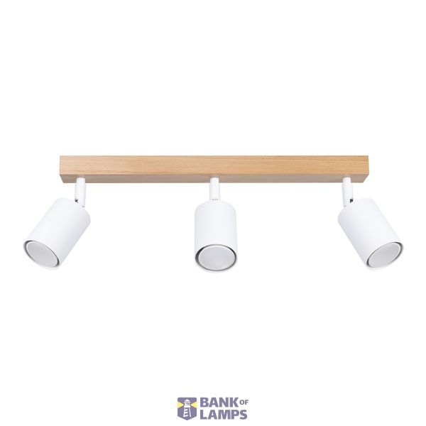 CEILING LAMP VERDO 3L WHITE GU10 3X10W IP20 image 6