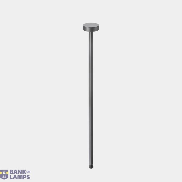 Streetlight IP66 Orbit 2,3m Covered LED 20.5W SW 2700-3200-4000K ON-OFF Gold 1485lm image 1