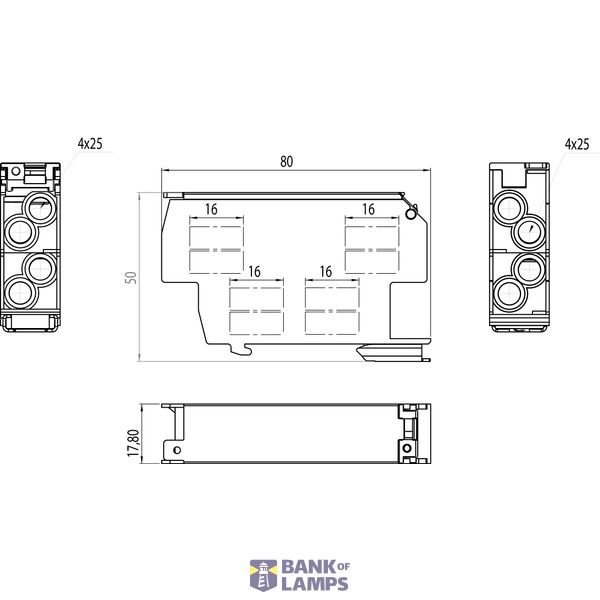 Distribution block SDB-25/CZE image 2