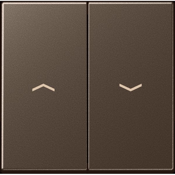 2-gang rocker with symbols A595PMO image 4