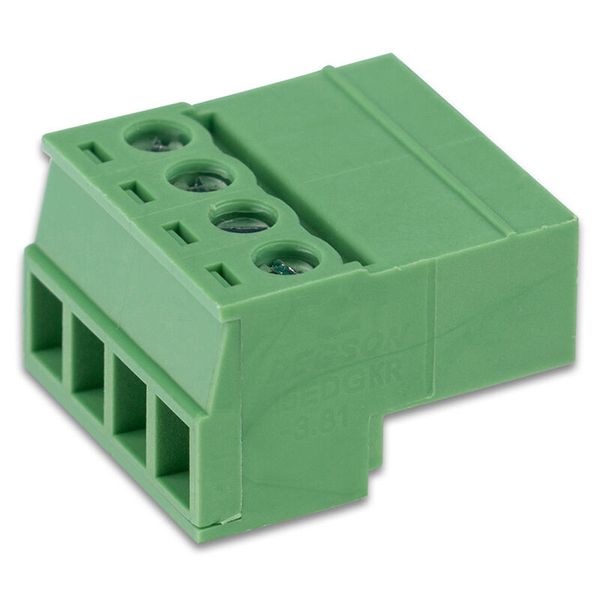 4-pole screw socket. 250V/8A, 28-16 AWG/0.5-1.5mm2 image 1