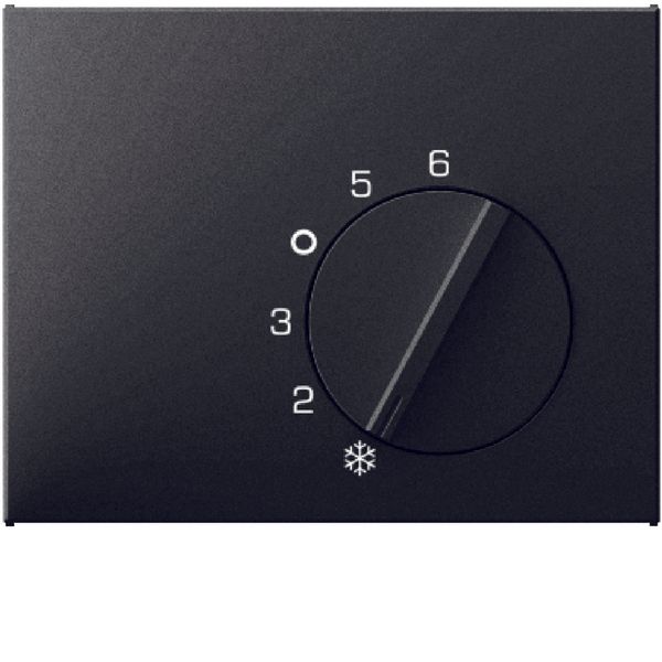 Centre pl. w. setting knob f. thermostats w. change-over cont., K.1, a image 1