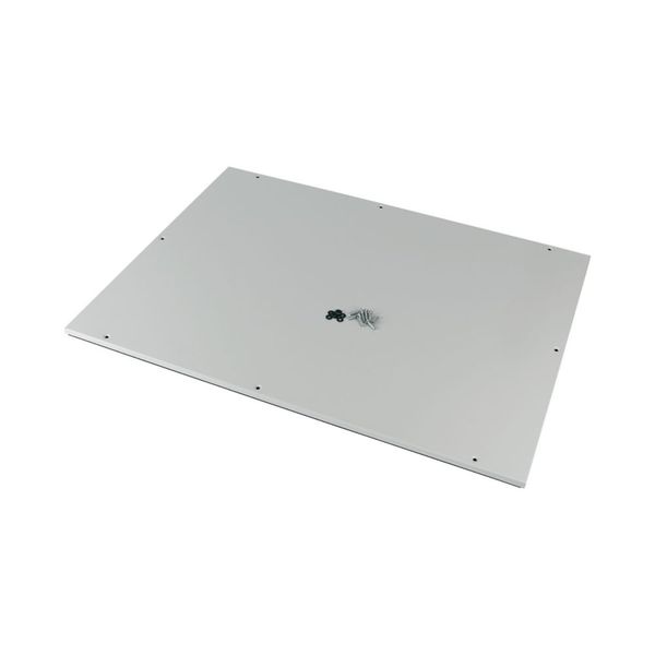 XTSZPTAC-W1200 Top plate for OpenFrame, closed, W=1200mm, grey image 6