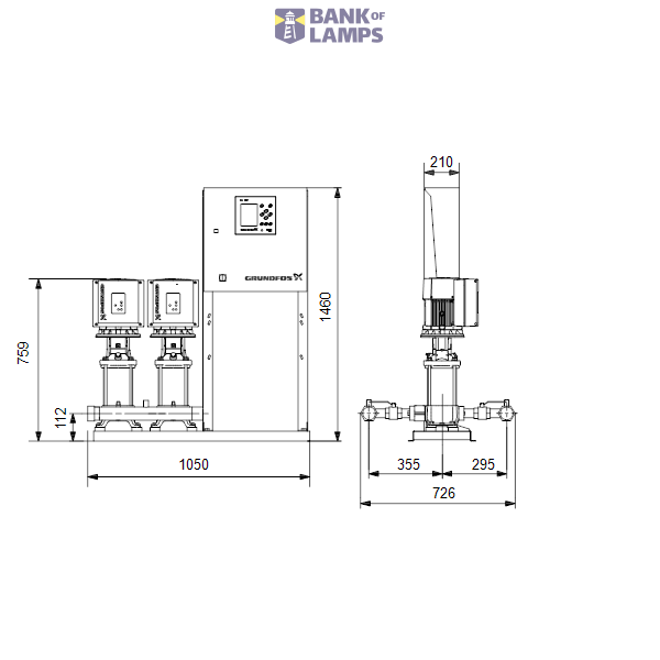 Booster system HYDRO MPC-E 2 CRIE3-11 U2 A-A-A-A image 2
