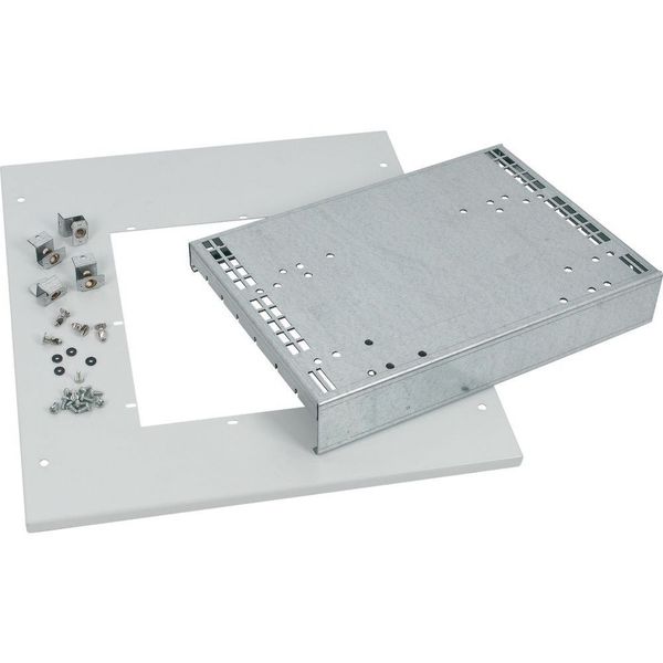 XMIX16/3__/04/06/F__/E+O/D Mounting kit, for IZMX16, 3p, fixed mounted design, WxD=425x600mm, +door, grey image 6