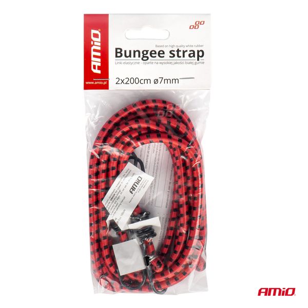 Elastic rope 2x200cm o7mm BSTRAP-06 AMIO-01151 image 1
