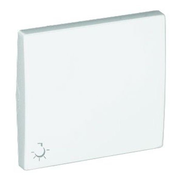 ROCKER F/SWITCHES W/LAMP SYMBOL WHITE image 1