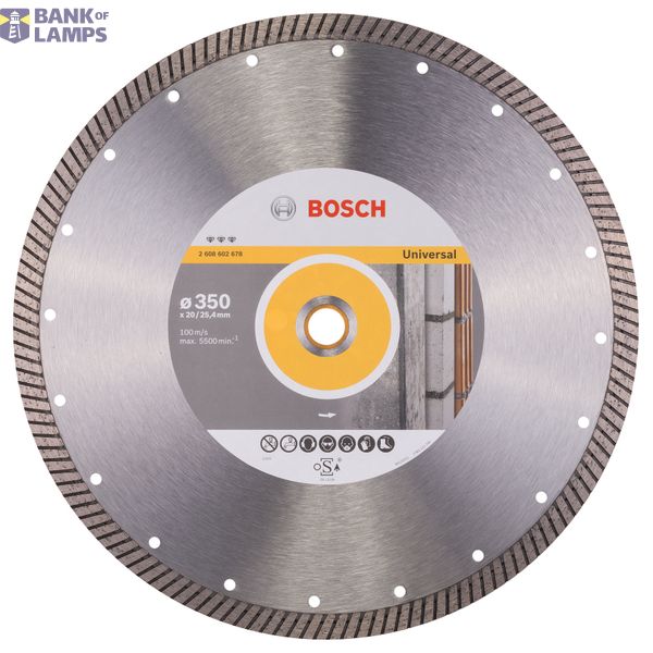 Standard for Abrasive diamond cutting disc 400 x 20/25,40 x 3,2 x 10 mm image 1