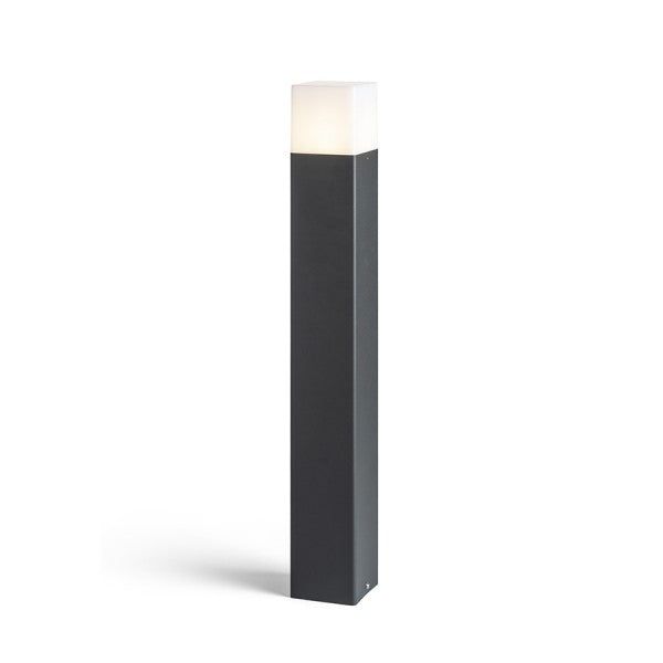 CLYDE 60 bollard anthracite grey 230V LED E27 11W IP44 image 1