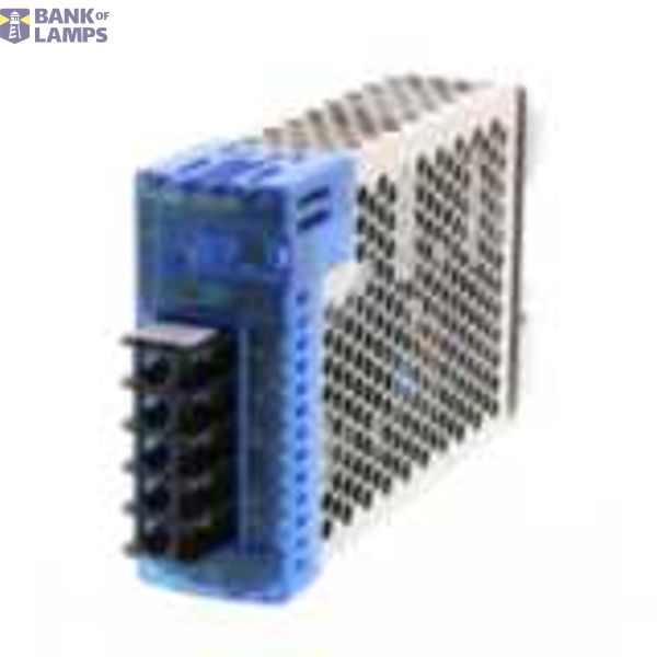 Power supply, metal case, 100/240 VAC supply, DIN rail mounting, 50 W, S8VM0071F image 2