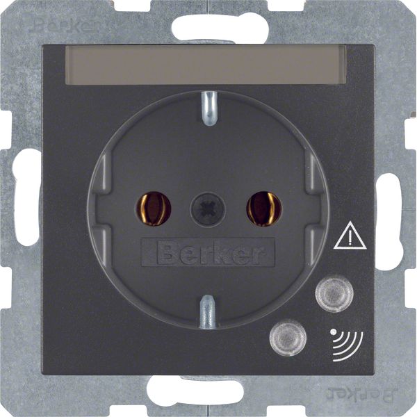 WCD RA with overvoltage protection, birch S.1/B.3/B.7, anthracite image 1