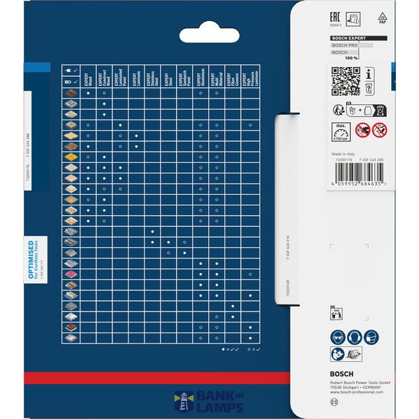 Expert for Stainless Steel Circular Saw Blade for Cordless Saws 160x1.6/1.3x20 T40 image 1