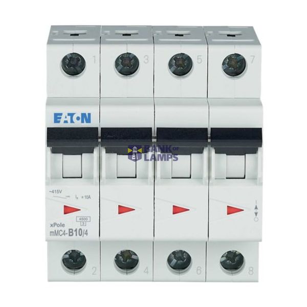 mMC4-B10/4 Eaton Moeller series xPole (Style 5) - mMC4/6/M MCB image 1