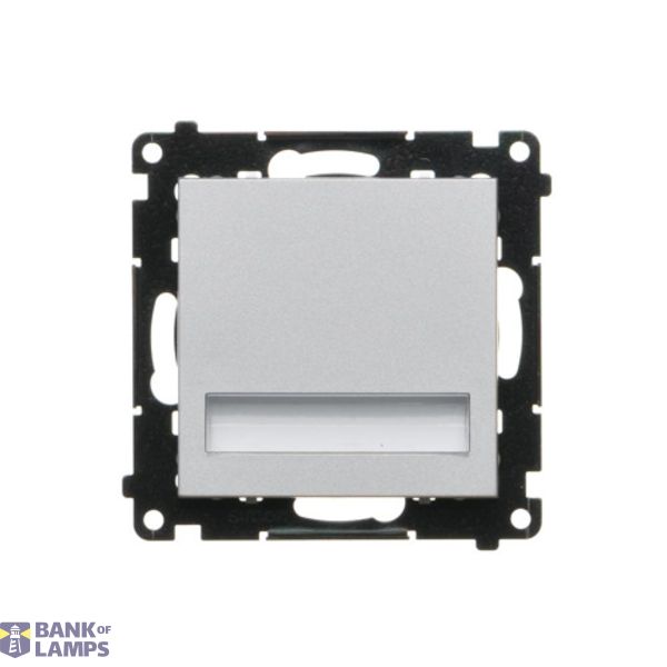 LED luminaire, 230V, matt aluminum image 1