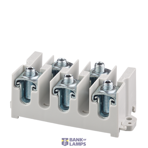 MAB16x5 Terminal plate 5xCu 2,5-16 mm² 5x124A 690V image 2