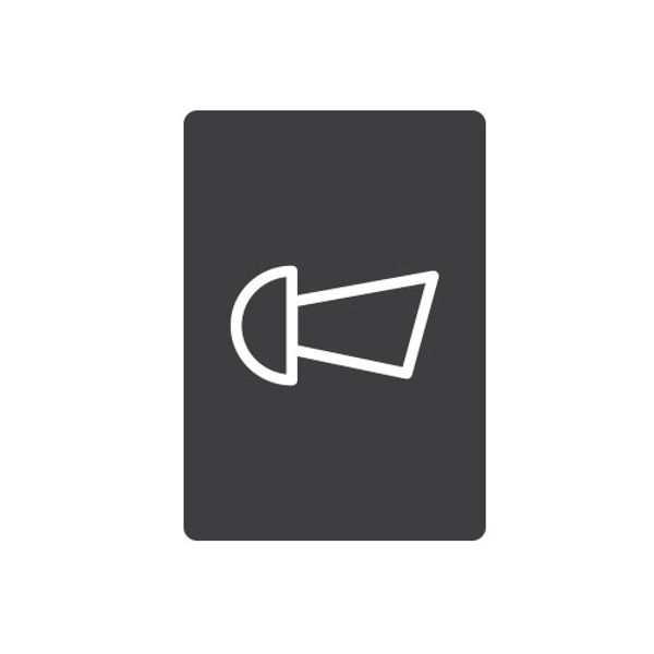 Adhesive label 22x32, symbol S76 image 1