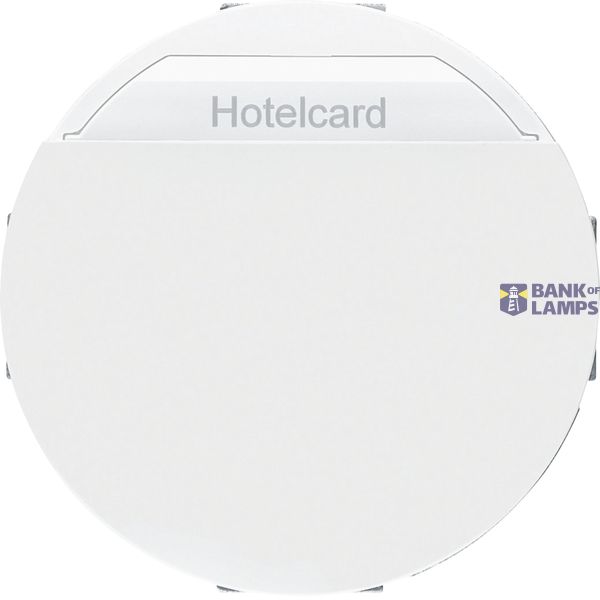 Hotel card relay switch Series 1930/R.classic, polar white image 1