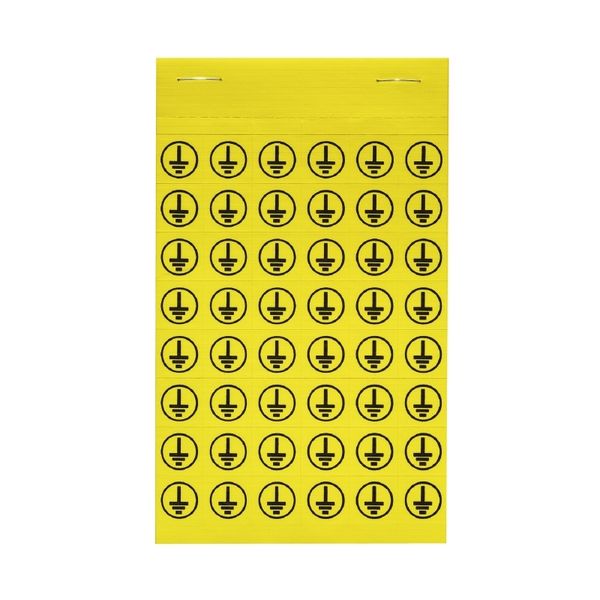 Device markers, Device markers, 14 x 14 mm, yellow image 1