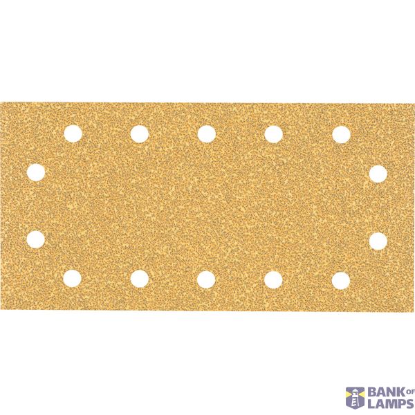 EXPERT C47 Sandpaper with 14 holes for Orbital Sanders 115 x 23 mm, G 4 1-pc image 1