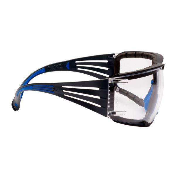 3M™ SecureFit™ 400 Safety Glasses, Blue/Grey Frame, Foam, Scotchgard™  image 7