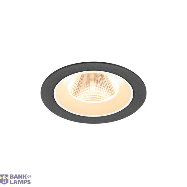 NUMINOS© M recessed ceiling light 3000K 20ø IP20 round bl/wh image 1