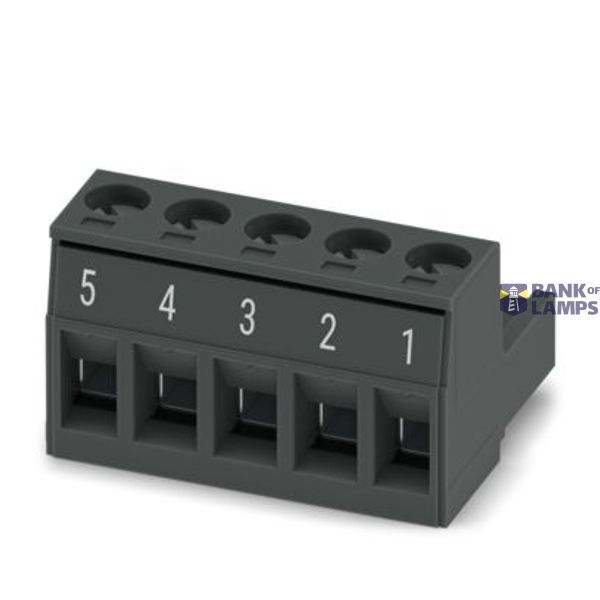 MSTB 2,5/ 5-ST-5,08  BKBDWH5-1 - PCB connector image 1