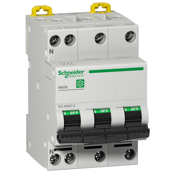 Multi 9 - N40N - MCB - 3P + N - 40 A - C Curve - 415 V - 10 kA image 4