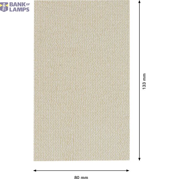 EXPERT M48 Sanding Net for Orbital Sanders 8 x 133 mm, G 15, 1-pc image 2