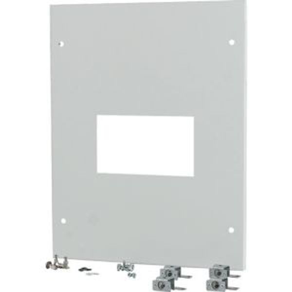 XTMPN4FC-H550W425 Front cover for NZM4, fixed, H=550mm, W=425mm, grey image 4
