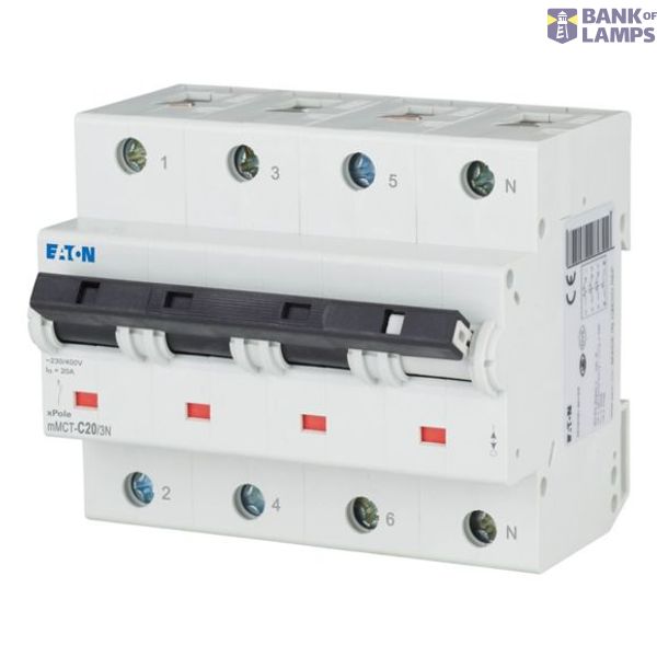 mMCT-C20/3N Eaton Moeller series xPole (Style 5) - mMCT MCB image 1