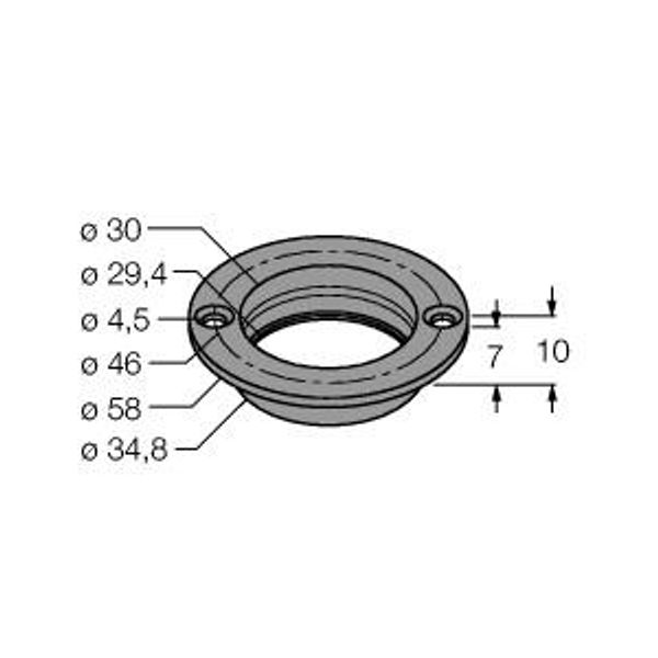 Accessories Mounting Flange   MF-R30 image 1