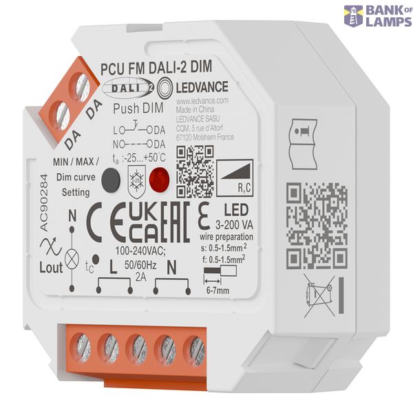 PCU FLUSH MOUNT DALI-2 DIM LEDV image 1