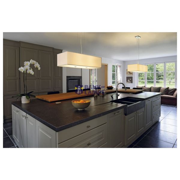 SOPRANA pendant, PD-1, square, white textile, 4x E27, max. 4x 60W image 4