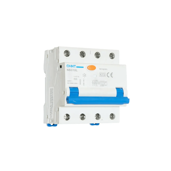 RCCB NB310L 3P+N 32A Type A 300mA 6kA 4 modules image 1