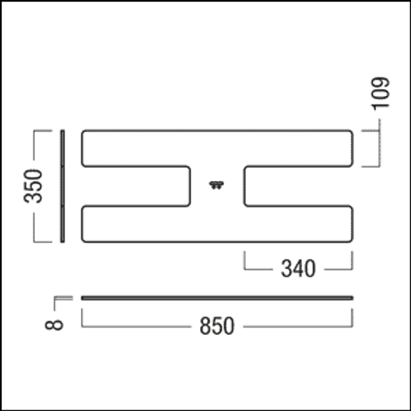 EPURIA WHMM BASE 2HEAD - Luminaire base for standing luminaire image 4
