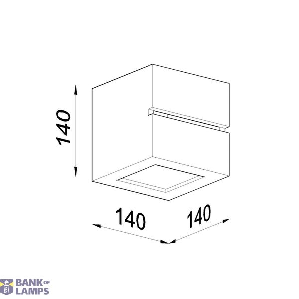 CERAMIC WALL LAMP LEO LINE E27 1X60W IP20 image 4